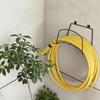 Detachable Wrought Iron Wall-Mounted Garden Hose Storage Rack