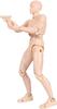 1/12 Scale Male Mannequin Figure Model for Drawing, Manga Drawing, Props, Stand Included, Doll Type, Body for Art Practice (Male, Skin Tone)