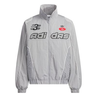 Originals Valentines Day Collection Rac Wv Jkt M Stand Collar Sports Loose Long Sleeve Jacket Men Jacket Gray JM8034