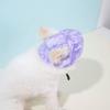 Pet Hat with Ear Holes Summer Outdoor Cute Dog Cat Hat Colorful Adjustable Baseball Cap for Small Medium Dogs Cats Pet Supplies