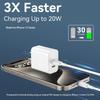 For IPhone16 Fast Charging, 20W Dual Port USB C Charger With 10FT USB C Fast Charging Cable For IPhone 15 Pro Max/15 Pro/15 Plus