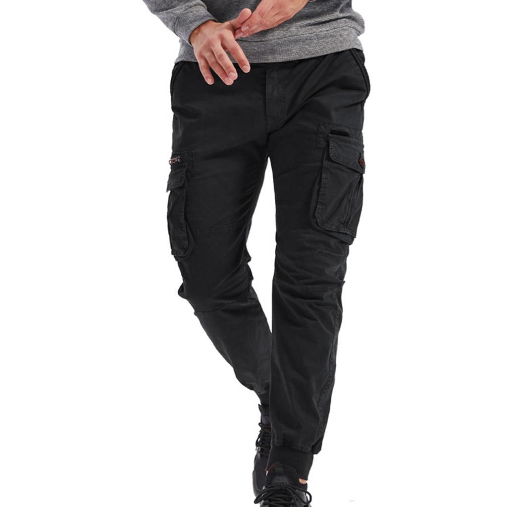 Men's Summer Casual Fashion Overalls Men's Summer Loose Camouflage Straight Leg Overalls
