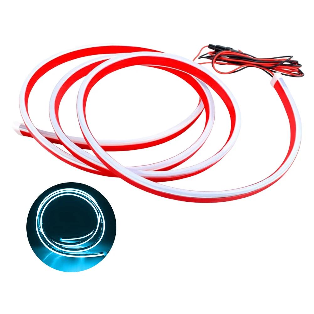

12V Engine Hood Guide Decor Ambient Lamp Auto Ambient Neon Lamp 3000LM Auto Decorative Atmosphere Lamp Car Daytime Running Light