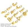 Stainless Steel Zodiac Jewelry Pendants for DIY Necklaces and Bracelets