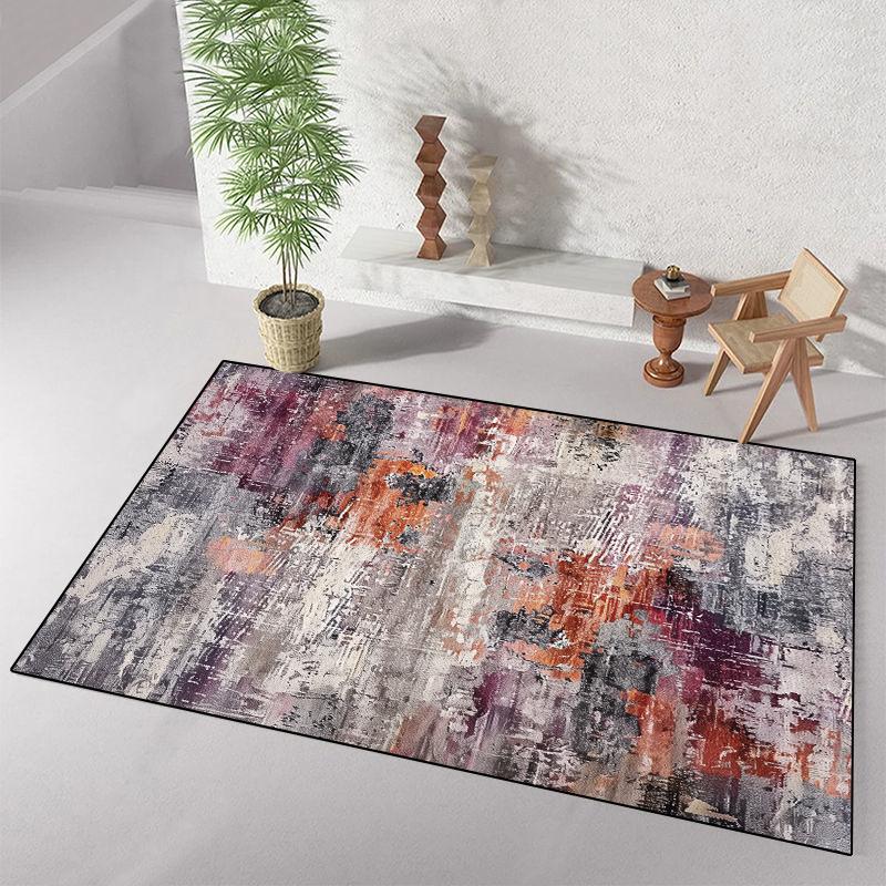 

Современные ковры в стиле минимализма для гостиной, абстрактный домашний декор, ковры в стиле легкой роскоши, нескользящий коврик для лаунжа, моющийся прикроватный коврик для спальни 60x90cm