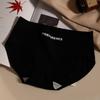 Women's Spring and Summer Cotton Anti-bacterial Skin Friendly Breathable Mid Waist Briefs