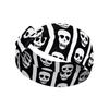 Wide Edge Knot Elastic Turban Soft Halloween Printed Headband  Hair Accessories