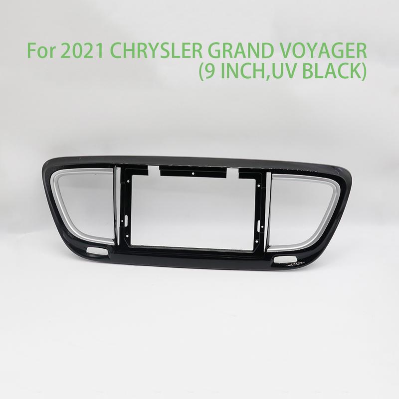 9 Inch For  CHRYSLER GRAND VOYAGER FRAME Car Radio Stereo GPS MP5 Android Player 2 Din Fascias Panel DashBoard Frame Cover