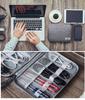 Laptop Cable Storage for Organizing PC Peripherals and Travel Convenient Slim Cosmetic Multifunctional Mesh Organizer for Household Business and