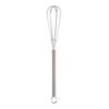 Mini frusta per uova frusta in acciaio inox per sbattere mescolare sbattere manico a molla piccola frusta
