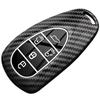 Wey Gaoshan 8/9 & Wei Pai Lanshan DHT Mocha HI4 Car Key Cover - Metal Carbon Fiber Design