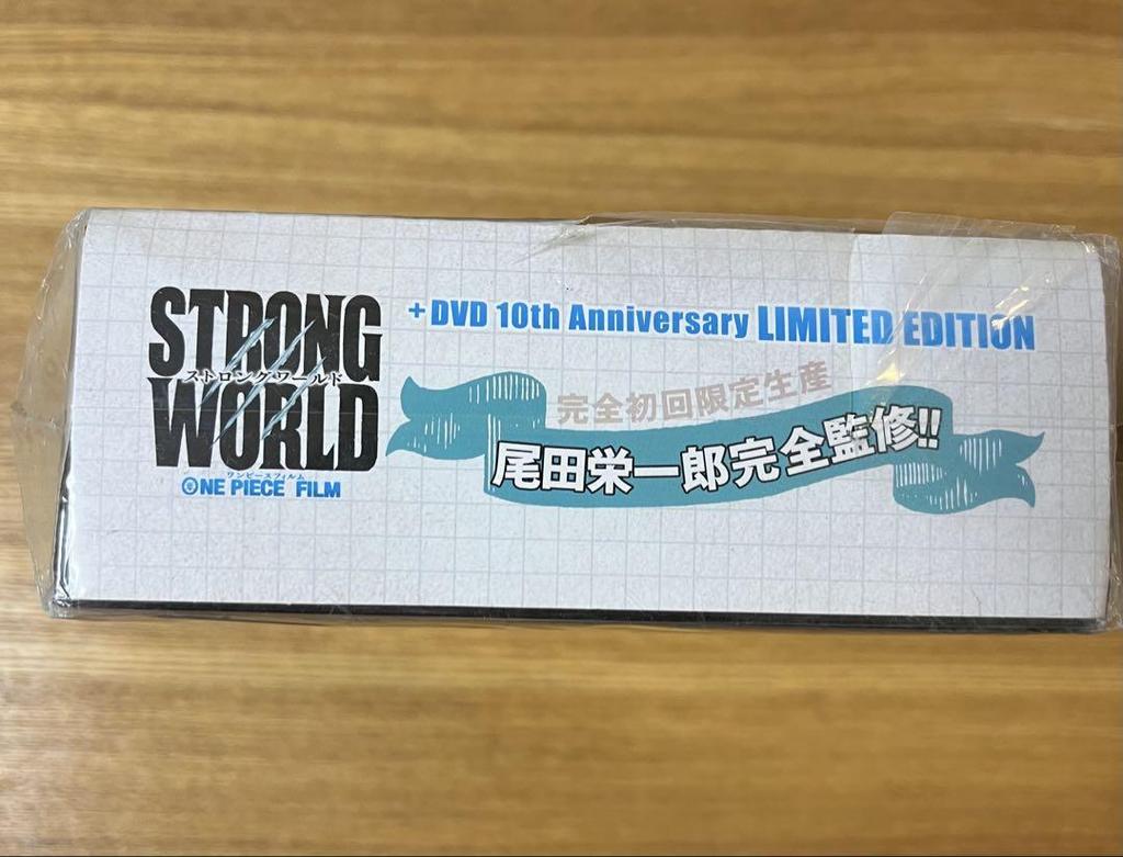 [USED] One Piece Strong World DVD First Press Limited Edition Tone Dial Playing Cards