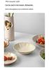 Japanese Retro White Glaze Ceramic Breakfast Plate - Creative and Simple Design for Cakes and More