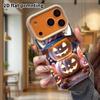 Phone Case: Lambskin 2D Flat Samsung Galaxy A34 A35 M05 M06 S20 S22 S21 FE Plus 5G Protective Case, Dreamy Pink Pumpkin, Christmas and Halloween Gift