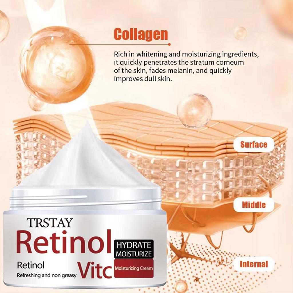 Hyaluronic Acid Cream, Moisturizing and Hydrating, Reducing Collagen Loss, Rejuvenating the Skin, Smoothing Wrinkles
