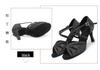 Women's Latin Dance Shoes - Soft Sole, Medium Heel, High Heel Options for Spring/Summer