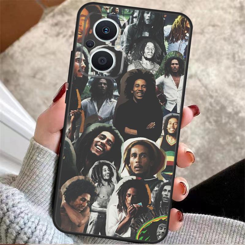 Bob Marley Zitate Rasta Reggae Rückseite Für OPPO Reno 6 7 8 Lite 3 4 5 Z 2Z 8T OPPO Find X6 Pro X2 X3 Neo X5 Lite Hülle
