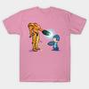 T Shirt Women Samus Vs. Mega Harajuku Print Kawaii Tshirt Summer Short Sleeve Female T-Shirt Top Tee