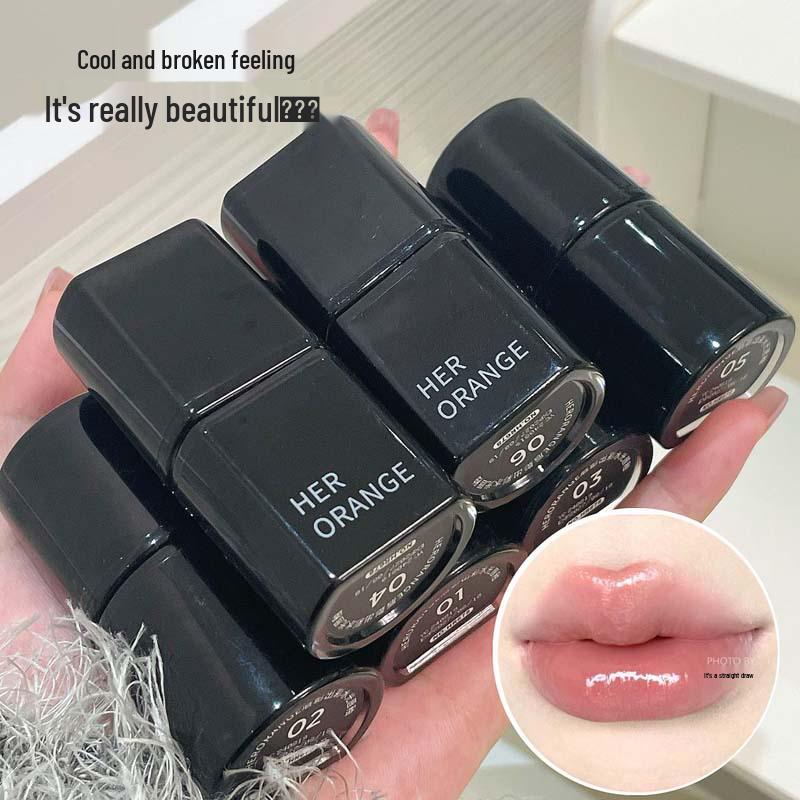 HERORANGE Lip Shadow: Long-Lasting Hydrating Gloss for Plump, Mirror-Finish Lips