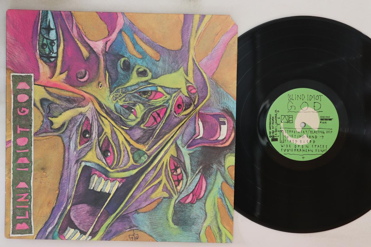 

LP Record BLIND IDIOT GOD - Blind Idiot God SST104 SST 1987 US Rock Used