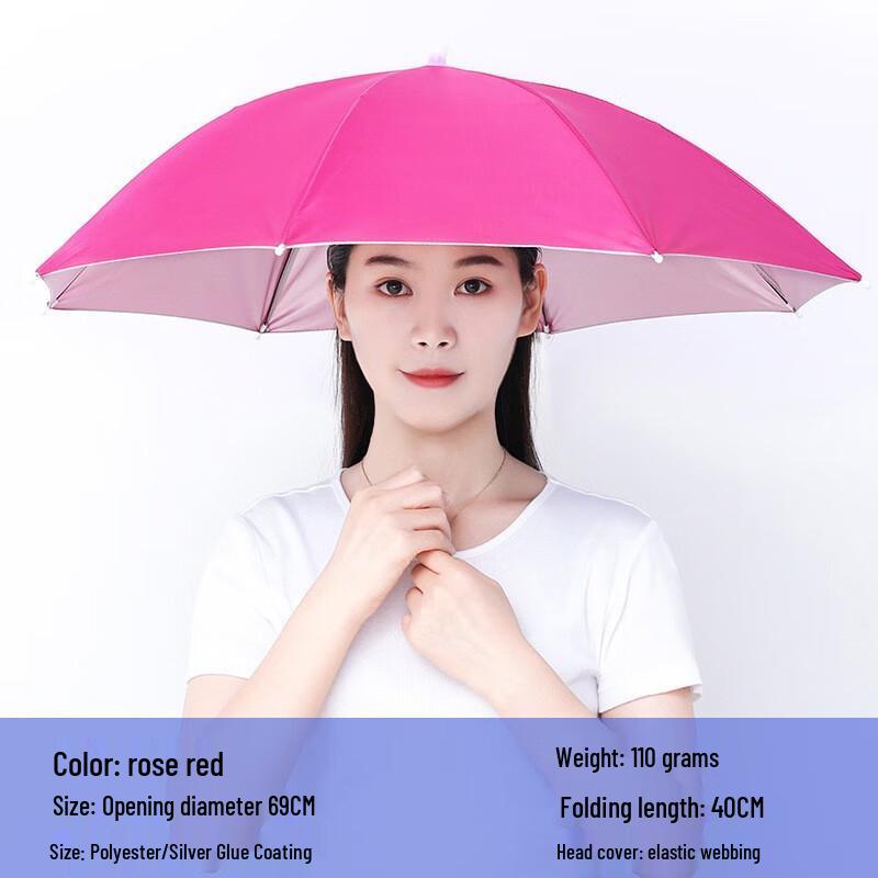 Рыболовный зонт-шляпа hands-free