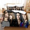 3D Printed Music Band M-Maneskin Bedding Set Boys Girls Twin Queen King Size Duvet Cover Pillowcase Bed Boys Adult Home Textile