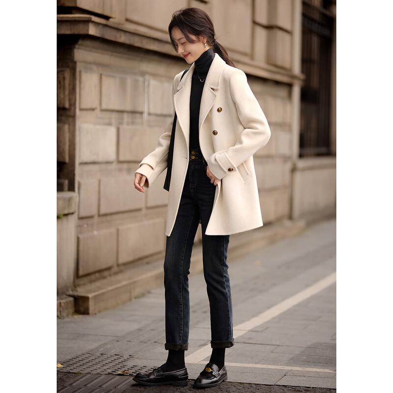 Women's Fashion Double-sided Wool Coat