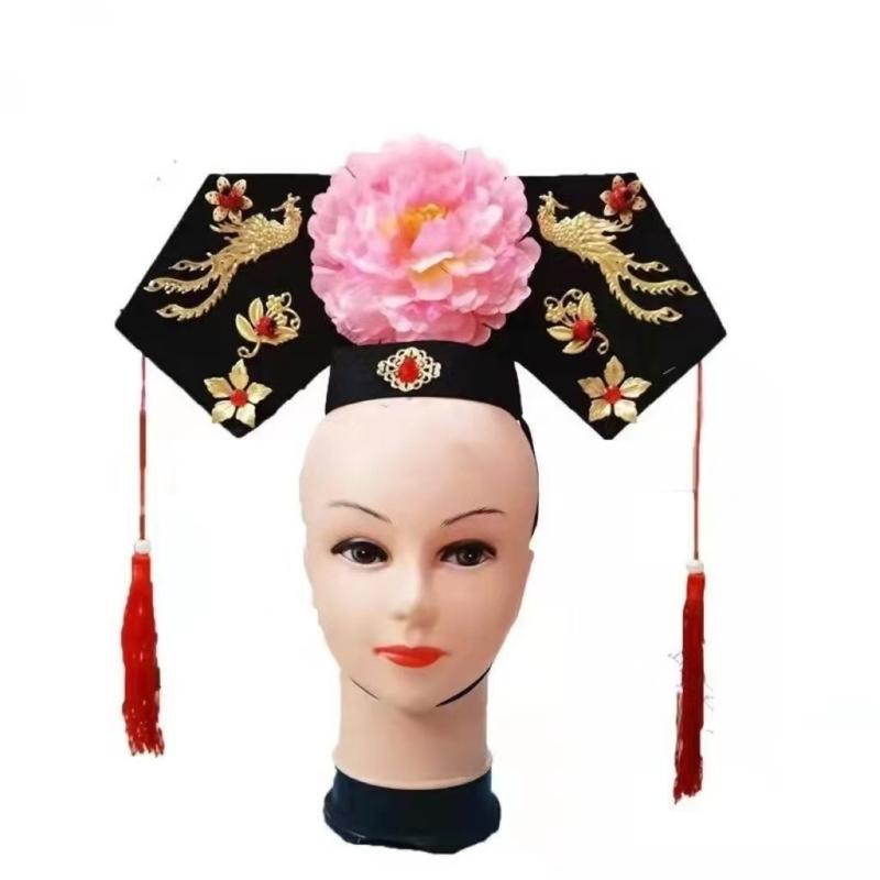 Handmade Traditional Chinese Headwear Lightweight and Creative Hairpieces for Costume Photography and Cultural Event
