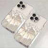 White Bow Apple 17 Summer Transparent 16promax New 15 Mobile Phone Case 14 Protective Case Thin Soft Case