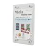 Viola Display Case (Magnetic Type) UV-Resistant, Made in Japan, Acrylic Storage Case for Trading Cards (Clear, Standard)