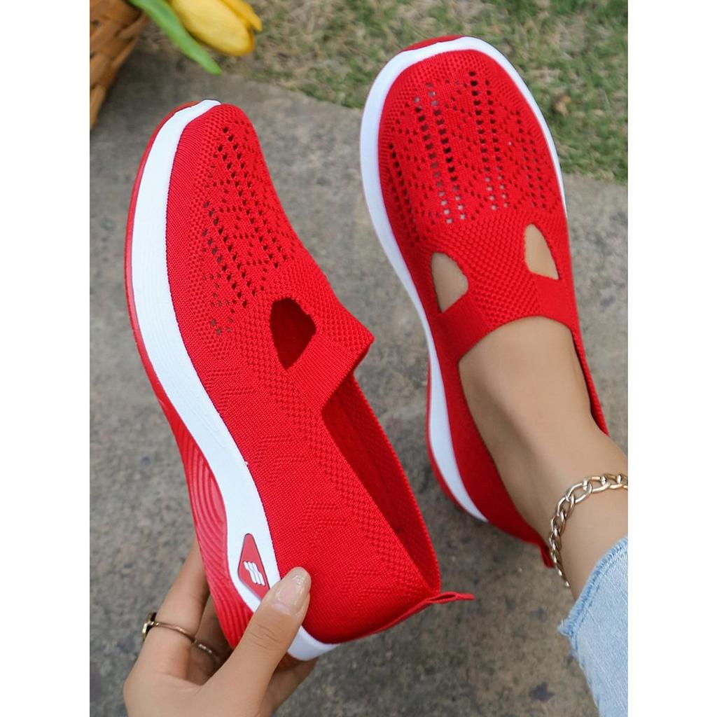 Damesschoenen Casual Schoenen Zachte Zool Ademend Mode Mama Schoenen Sneakers Dames