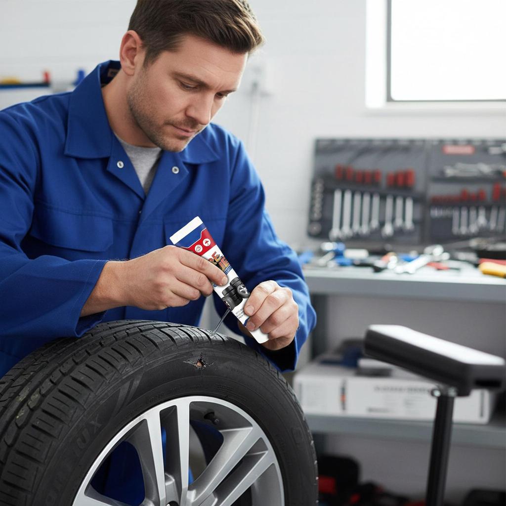 Car Tire Repair Rubber Crack Glue 35g Weather-Resistant Sealant Strong Adhesion Tire Plug Glue For Car Bike Motorcycle