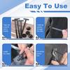 400/100Pcs Cable Tie Closure Self-locking Nylon Universal Cable Tie Buckle Car Repair Fastening Strap For Car Household Repair