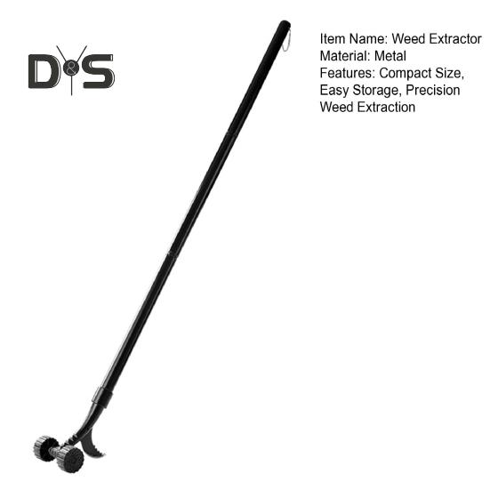 Weed Extractor Tool Ergonomic Handheld Lightweight Compact Size Garden Weeding Tool Precision Weed Remover