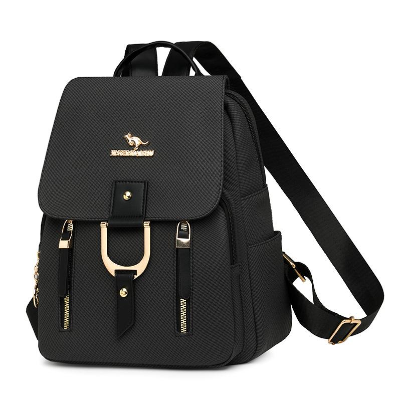 

Ladies Casual Backpack, Lightweight for Shopping Storage, Retro Crossbody Backpack and Travel Bag