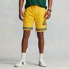 Polo Ralph Lauren FW22 Striped Trim Logo Print Mesh Sports Casual Shorts Men Shorts Yellow MNPOSHO1BQ20145-710