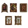 Antique Ornate Oval Photo Frame for Tabletop Wall Display,Retro Picture Frame,Decorative Photo Frame Home Decors