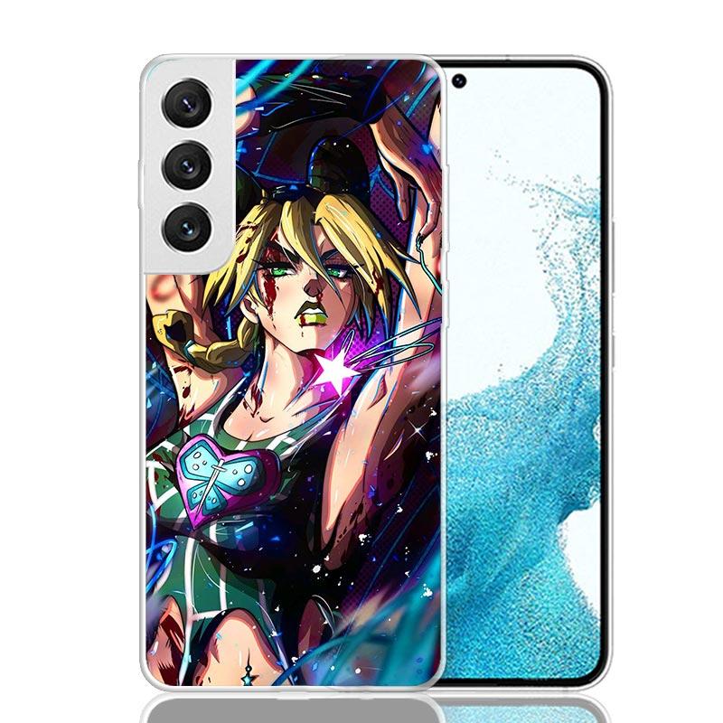 JoJo's Bizarre Adventure Jolyne Cujoh Phone Case For Samsung Galaxy S26 S25 Edge S24 S23 FE S22 Ultra S21 Plus S20 + Fundas Cove