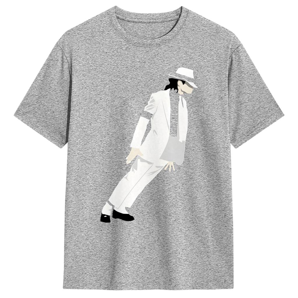 MMichael JJackson Smooth Criminal T-Shirt Unisex Y2K T-Shirts Sommer Atmungsaktiv Neuheit T-Shirt Dropshipping Übergroße Kleidung