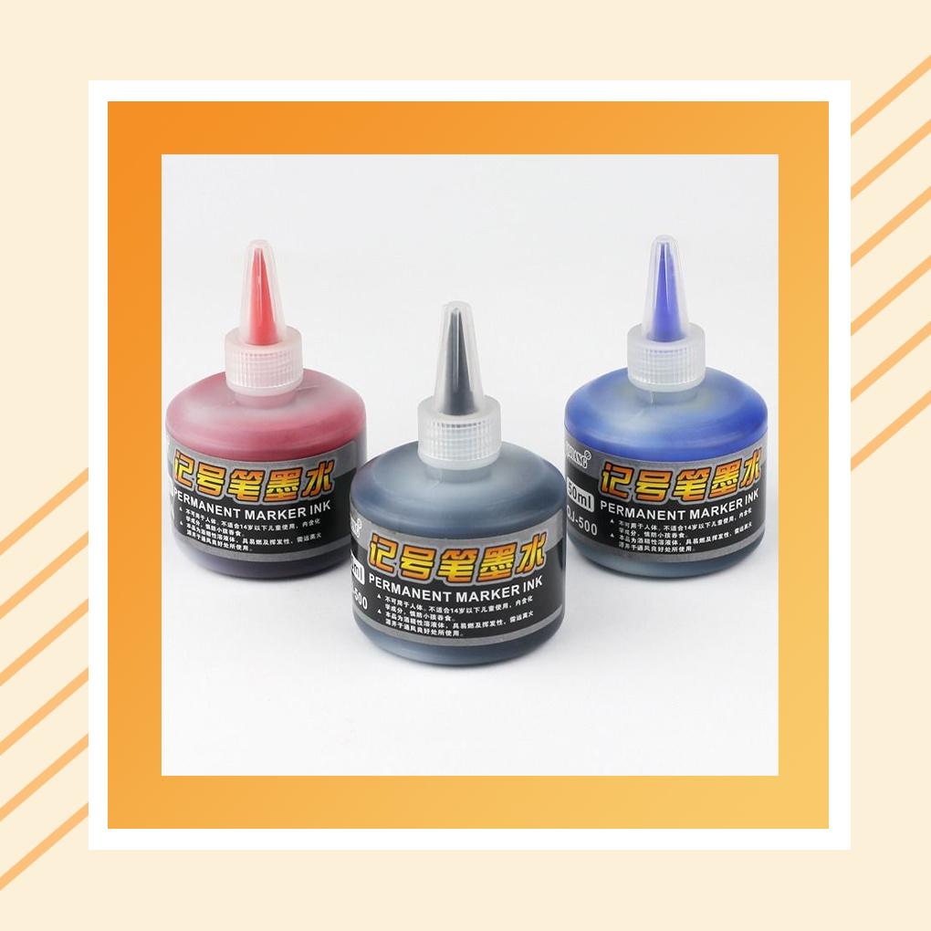 Oil Marking Pen Ink Dry Pens Refill Inks Handwriting Drawing Stationery Writing Tool Accessory School Office Supply