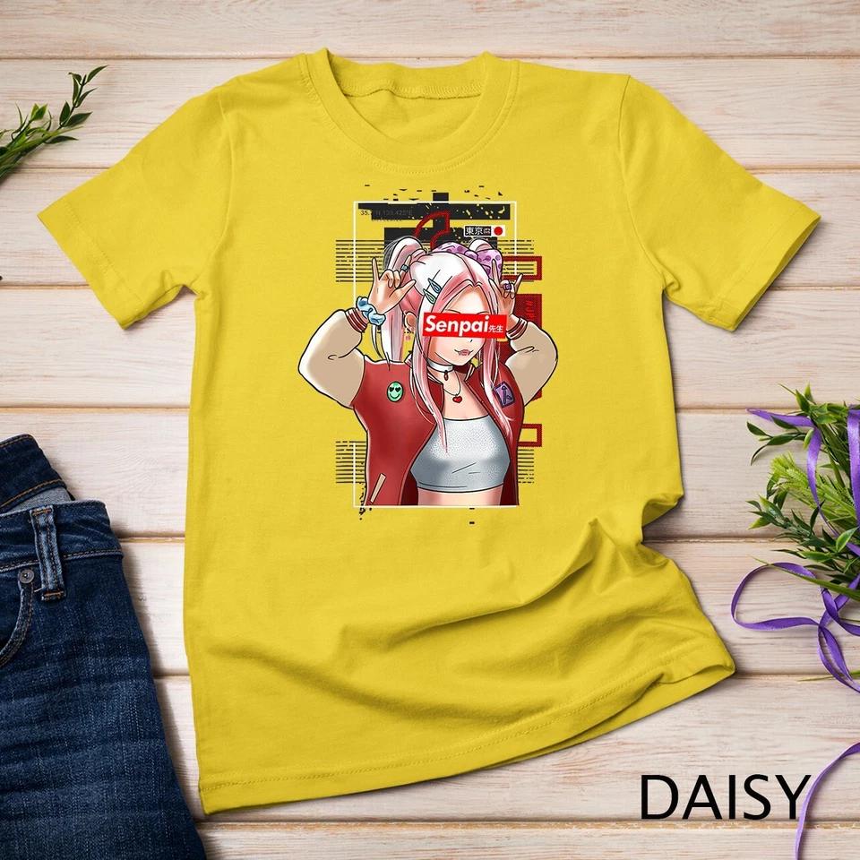 Anime Girl - Otaku Kawaii - Japan Art Anime T-Shirt Unisex T-shirt 4 S