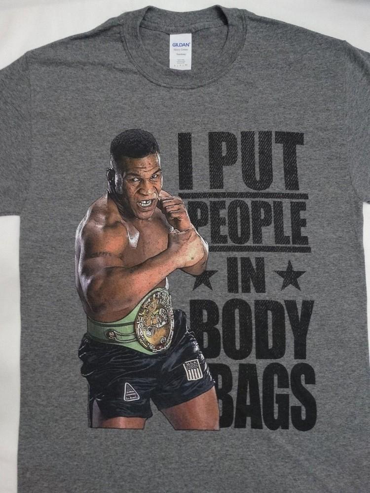 Mike Tyson Iron Mike Boxing World Champion TShirt  All Size 20D1417 Unisex T-Shirt L