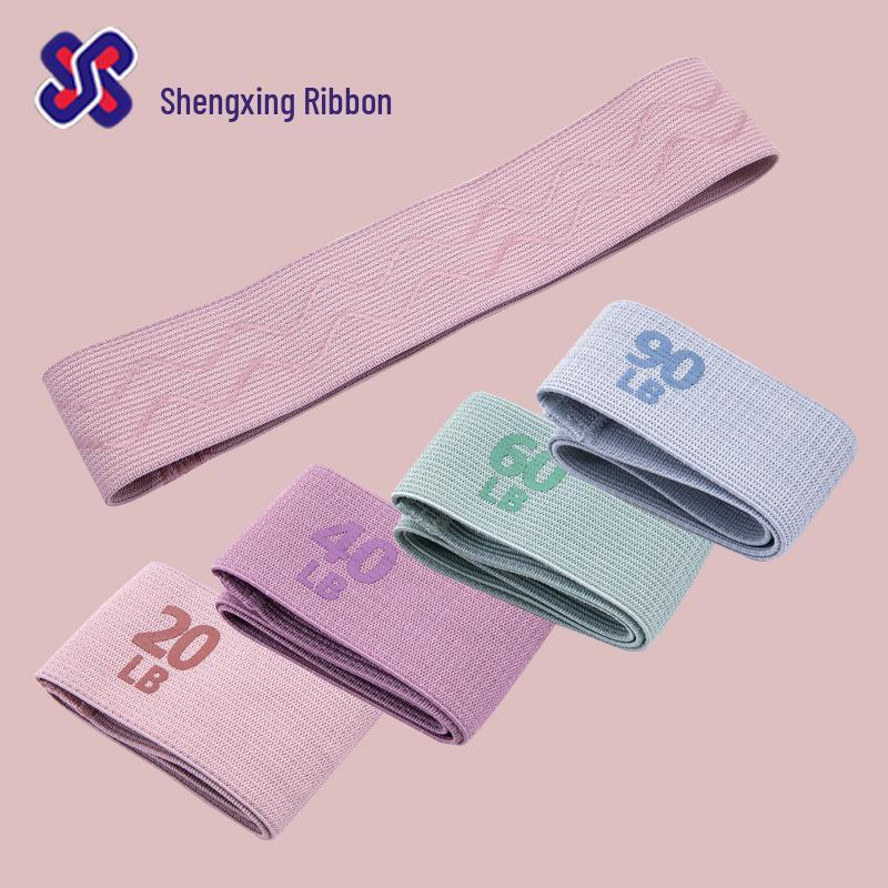 Printed Non-Slip Elastic Crochet Resistance & Yoga Band