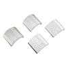 4pcs Conversion Shims Spacer 22mm 7/8Inch To 28mm 1-1/8Inch Handlebar Risers Clamp Shims Adapter Motorbike Metal Reducer