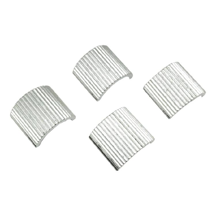 4pcs Conversion Shims Spacer 22mm 7/8Inch To 28mm 1-1/8Inch Handlebar Risers Clamp Shims Adapter Motorbike Metal Reducer