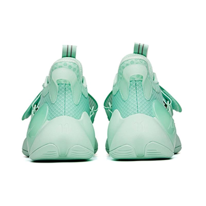 Anta Water Flower 3 Cushioning Anti-Slip Wear-Resistant Breathability Low-Top Basketball Shoes Lime Soda Sneakers 112121604S-4