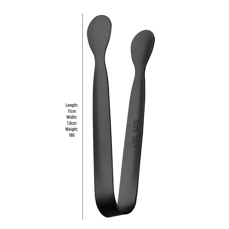 ABDO 304 Stainless Steel Mini Food Tongs Set