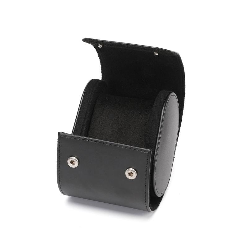 

1/2/3 Слота Коробка для часов Роскошная Кожа Коробки для хранения часов Пылезащитный Органайзер для часов Держатель для демонстрации ювелирных изделий Контейнер чёрный