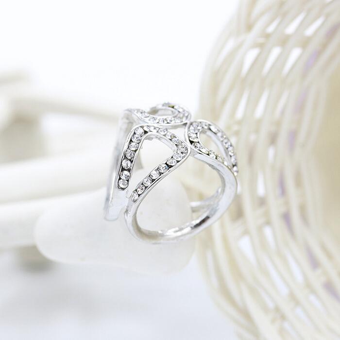 Crystal Scarf Silk Buckle Clip Women Jewelry