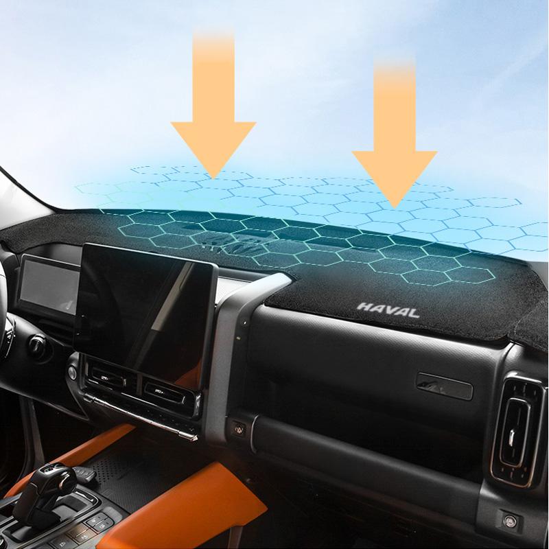 Car Styling Dash Mat Dashmat Dashboard Cover Sun Shade Dash Board Cover Carpet For HAVAL H9 II 2025 2024